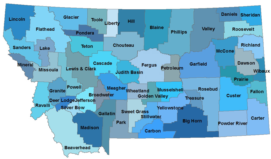 Montana Counties